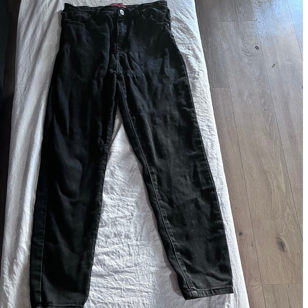 WAX JN Butt I Love You Black Denim Jeans Size 13/ 31‎